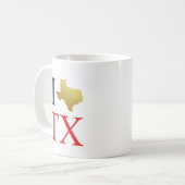 J'aime la tasse de café TX (Devant gauche)