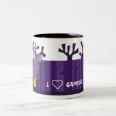 J'aime la tasse de camping (Centre)