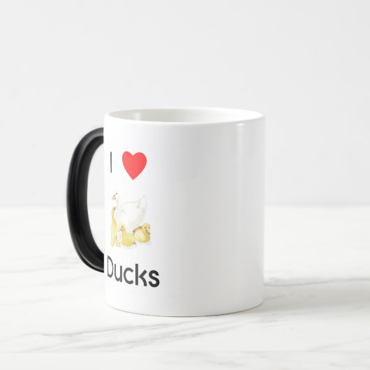 J'aime la tasse de canards (Devant gauche)