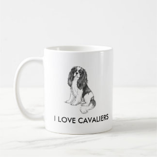 J'aime la tasse de cavaliers