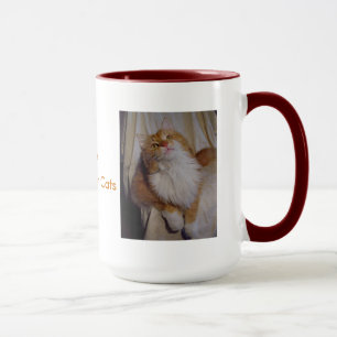 J'aime la tasse de chats de ragondin du Maine