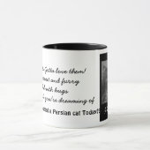 J'aime la tasse de chats persans ! (Centre)