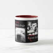 J'aime la tasse de chiens (Centre)