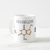 J'aime la tasse de chocolat et de caféine (Devant gauche)