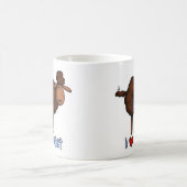 J'aime la tasse de crochet (Centre)