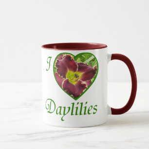 J'aime la tasse de Daylilies