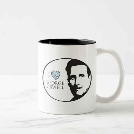 J'aime la tasse de George Orwell (Droit)