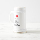 J'aime la tasse de girafes (Devant gauche)