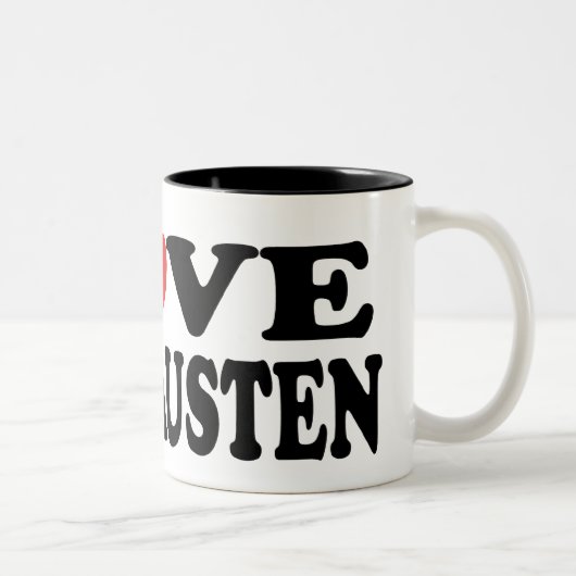 J'aime la tasse de Jane Austen (Droit)