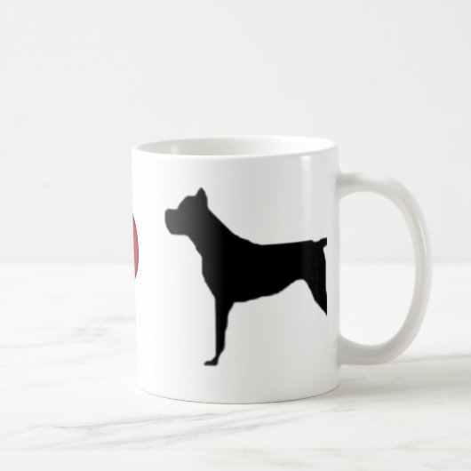 J'AIME LA TASSE DE LA CANNE CORSO (Droite)