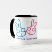J'aime la tasse de lapin d'U Hunny (Devant gauche)