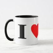 J'aime la tasse de Lhasa Apsos (Gauche)