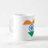 J'aime la tasse de l'Inde/coeur de l'Inde (Devant gauche)