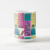 J'aime la tasse de livres (Centre)