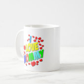 J'aime la tasse de maman (Devant gauche)