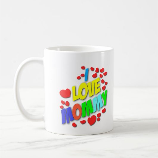 J'aime la tasse de maman (Gauche)