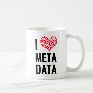 J'aime la tasse de méta-données