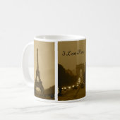 J'aime la tasse de Paris (Devant gauche)