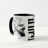 J'aime la tasse de piano (Devant gauche)