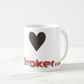 J'aime la tasse de PPXBroker.com (Devant droit)