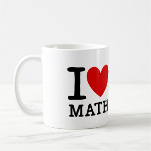 J'aime la tasse de professeur de maths