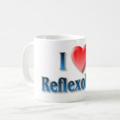 J'aime la tasse de réflexothérapie (Devant gauche)