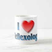 J'aime la tasse de réflexothérapie (Centre)