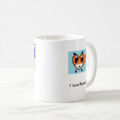 J'aime la tasse de renards (Devant droit)