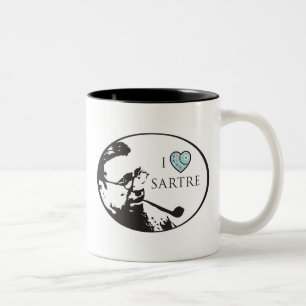 J'aime la tasse de Sartre