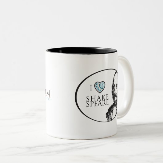 J'aime la tasse de Shakespeare (Devant droit)