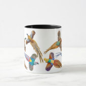 J'aime la tasse de sonnerie de faisans (Centre)