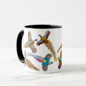 J'aime la tasse de sonnerie de faisans (Devant gauche)