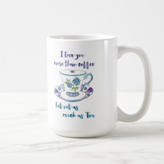 J'aime la tasse de thé (Droite)