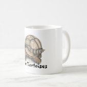 J'aime la tasse de tortues (Devant droit)