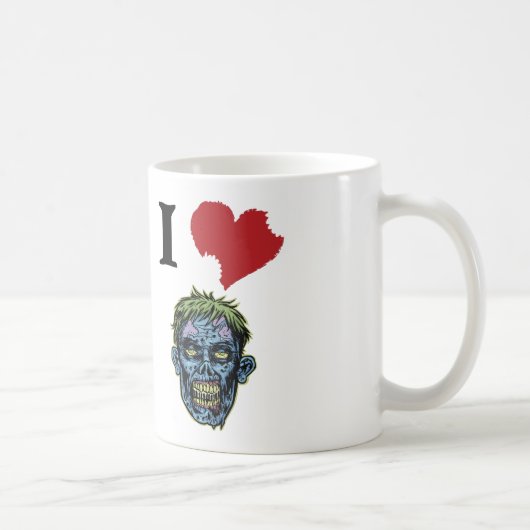 J'AIME LA TASSE DE ZOMBIS (Droite)