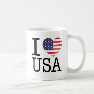 J'aime la tasse des Etats-Unis