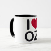 J'aime la tasse d'once (Devant gauche)