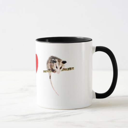 J'aime la tasse d'opossums (Droite)