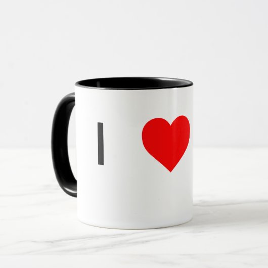 J'aime la tasse d'opossums (Devant gauche)