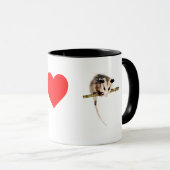 J'aime la tasse d'opossums (Devant droit)