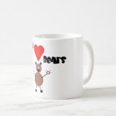 J'aime la tasse d'ours (Devant droit)