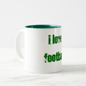 J'aime la tasse du football (Devant gauche)