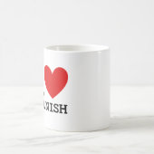 J'aime la tasse espagnole de professeur (Centre)