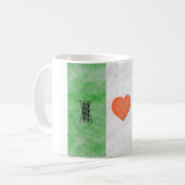 J'aime la tasse irlandaise (Devant gauche)