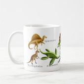 J'aime la tasse préhistorique de dinosaures (Gauche)