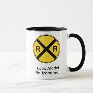 J'aime la tasse Railroading modèle