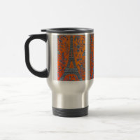 J'aime la tasse vintage de voyage de Paris Paris