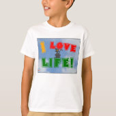 J'Aime La Vie ! T-shirt (Devant)