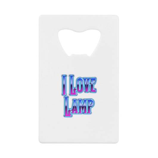 J'aime Lampe (Devant)
