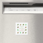 J'aime l'argent et l'argent me plaît, les magnets  (In Situ (Lave-vaisselle))